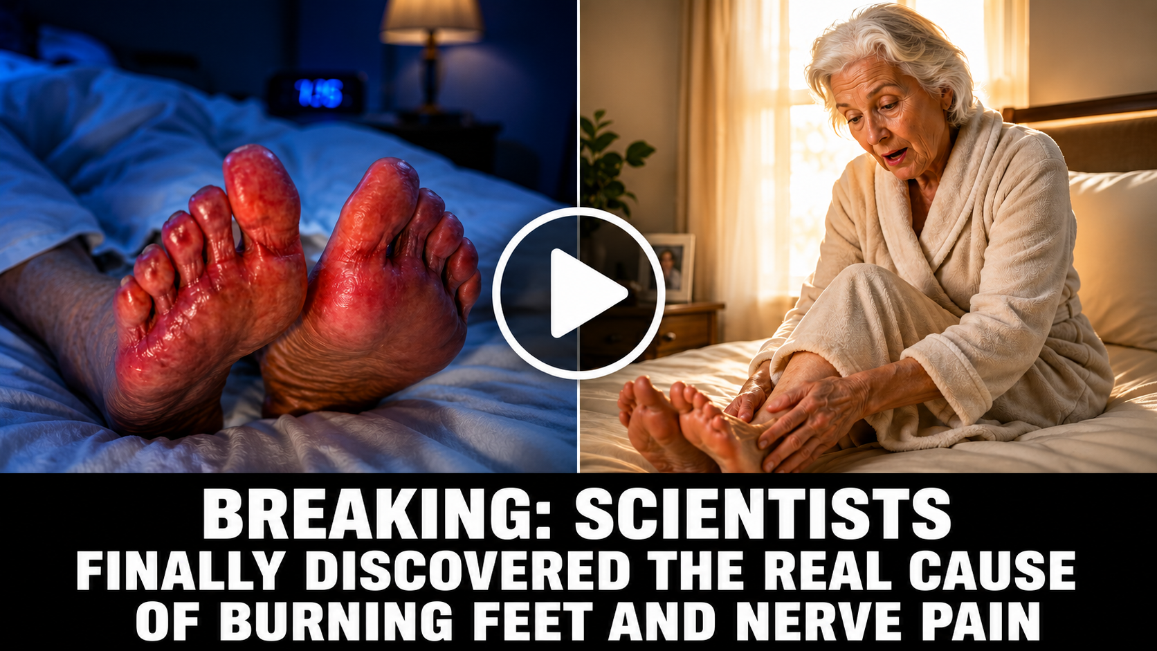 Breaking: Scientists Finally Discovered the Real Cause of Burning Feet and Nerve Pain